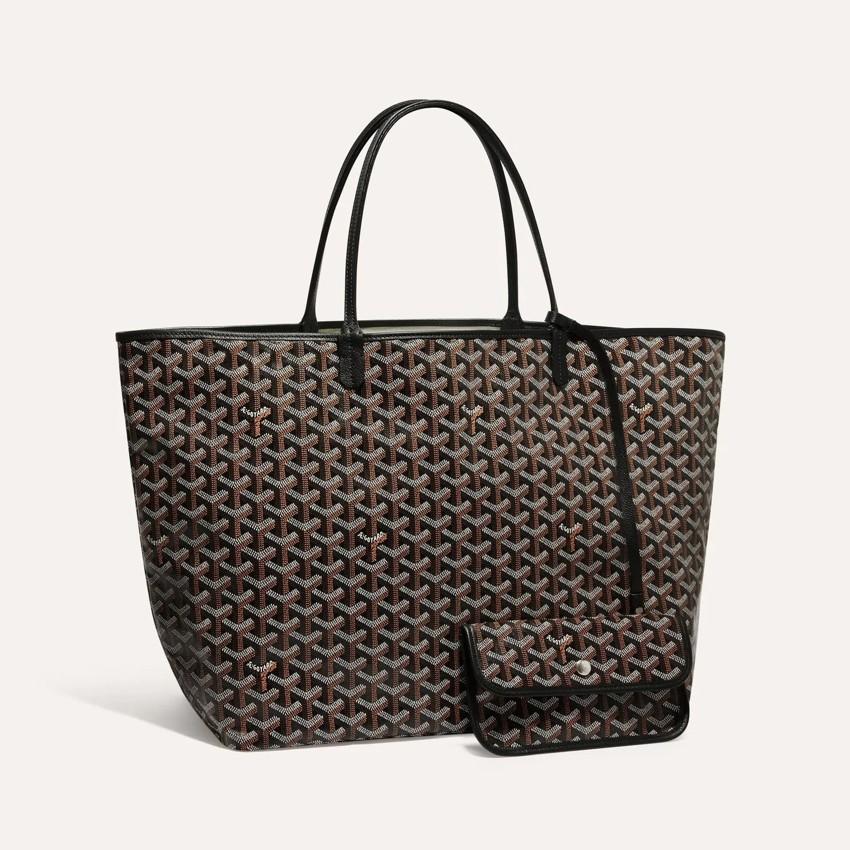 GOYARD Saint Louis GM Black Women’s Tote Bag