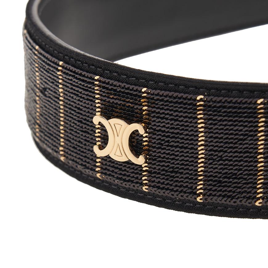 CELINE Women’s Stripe Headband