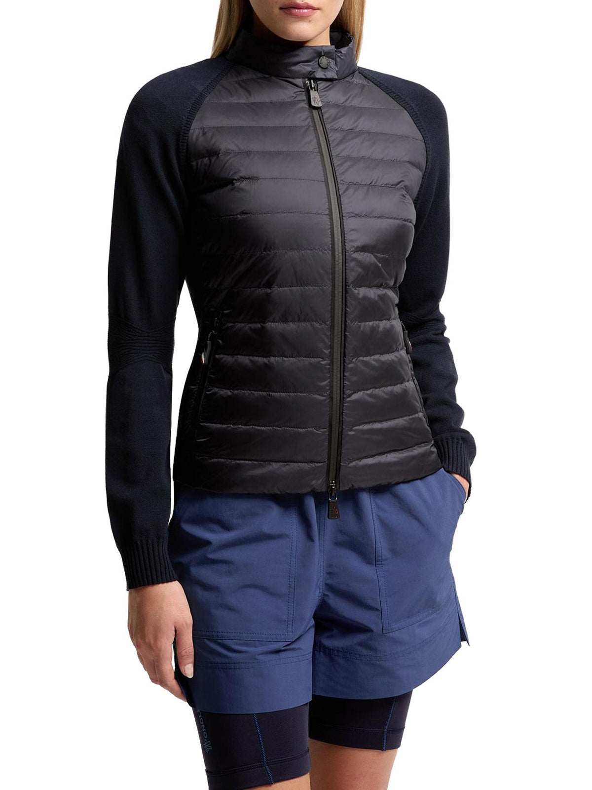 Moncler Navy Knit Cardigan