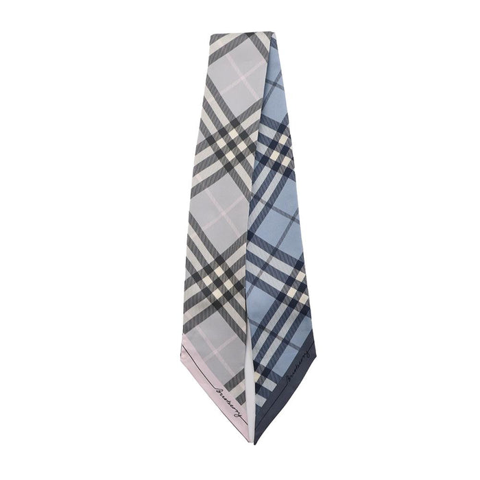 BURBERRY Silk Skinny Scarf 8110365 C3382
