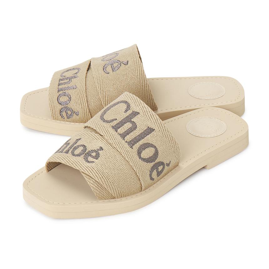 Chloe Woody Slide Sandals CHC25S188QT 2YC