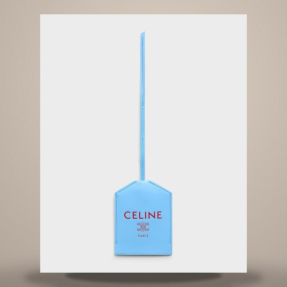 CELINE Electric Blue Cotton Twill Rithouille Cap AA0N64Y68 07EE