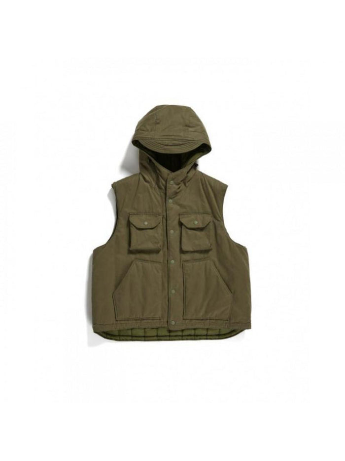 Engineered Garments Ventile Cotton Twill Field Vest 25F1C004 RV105 TD001