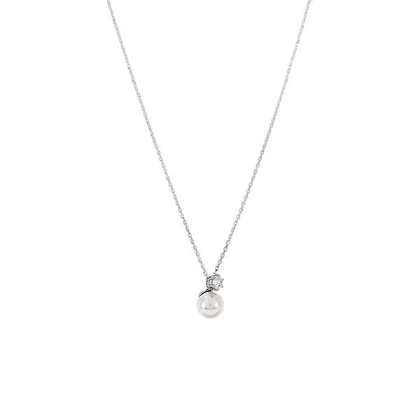 Swarovski Matrix Pearl Pendant Necklace for Women
