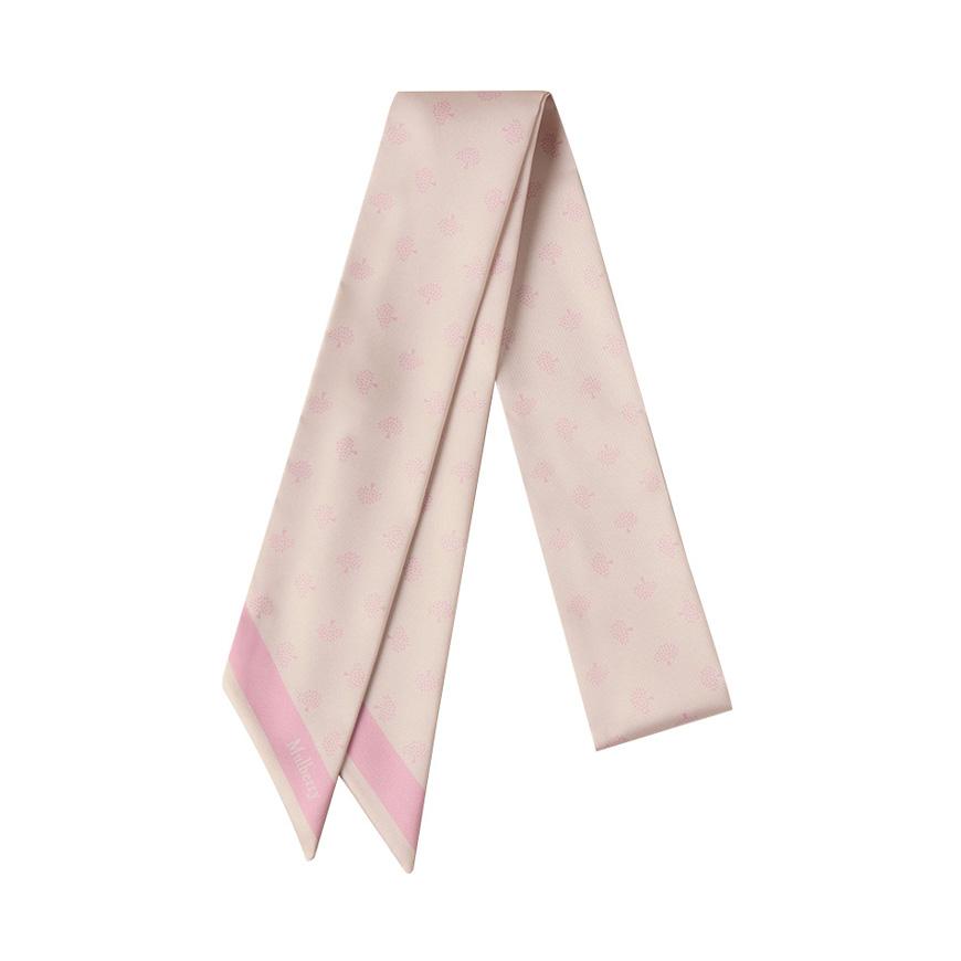 Mulberry Unisex Skinny Scarf with Tree Motif VS4774 984 J002