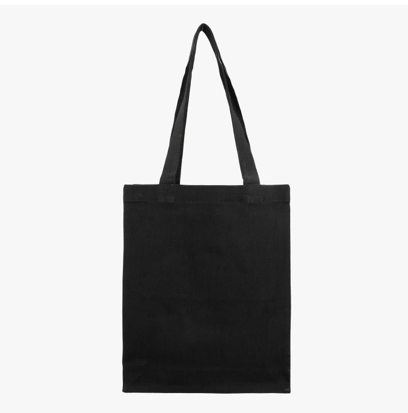 A.P.C. Black Unisex Canvas Tote Bag Eco Shopping Bag