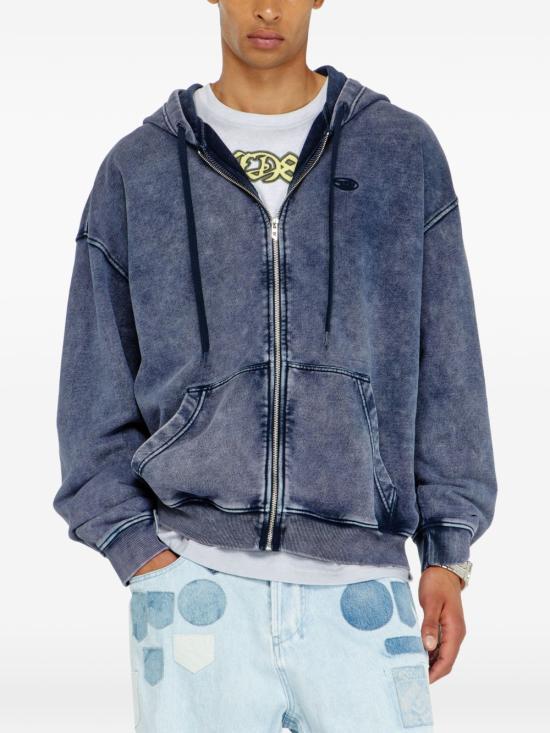 DIESEL Denim Jacket Men’s Blue Casual Outerwear A228090KIBZ81EA DOM