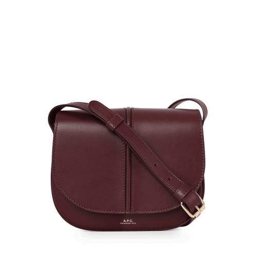 A.P.C. Betty Crossbody Shoulder Bag Brown Leather