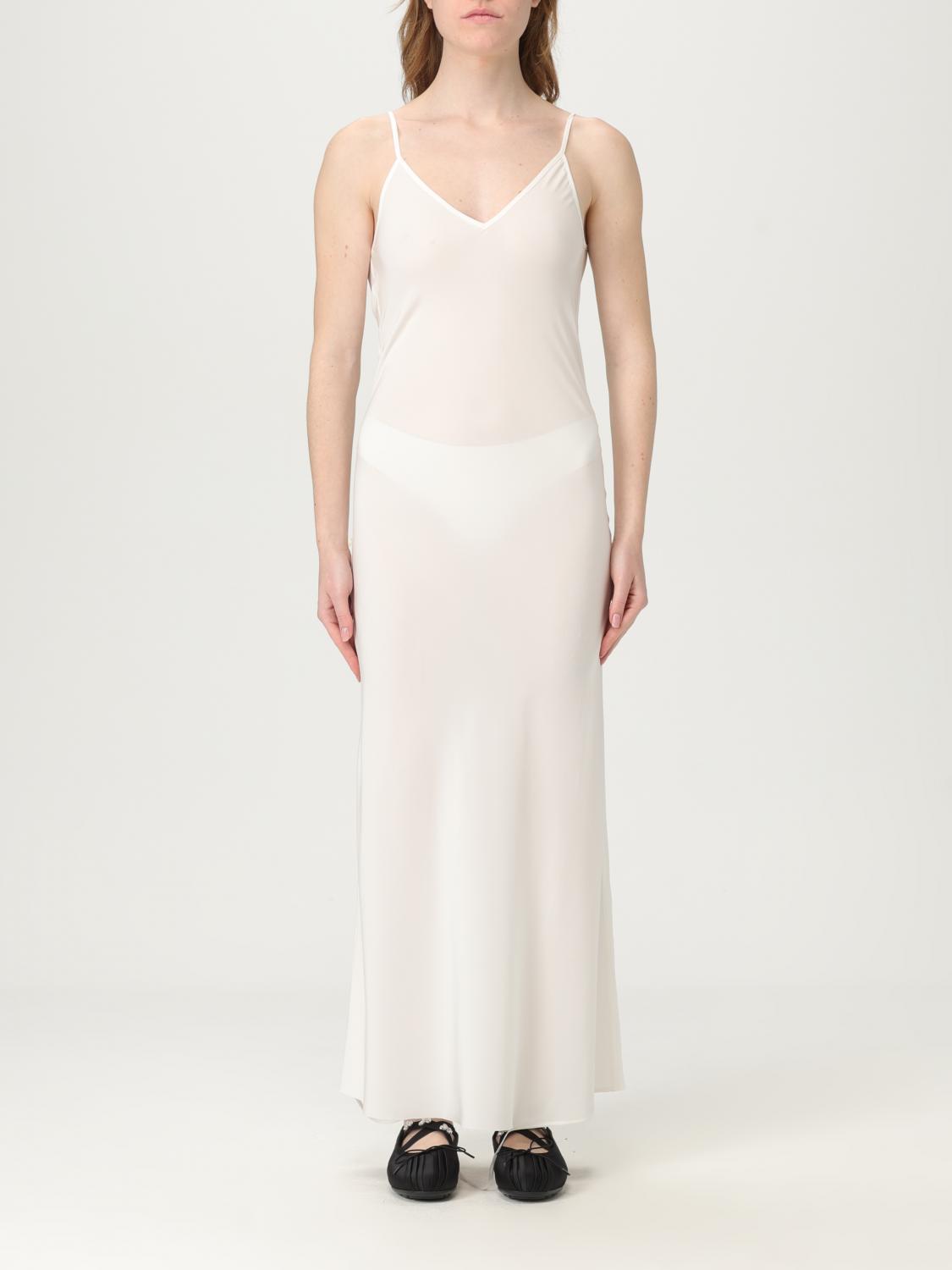 Maison Margiela Sleeveless Long Dress White SS25