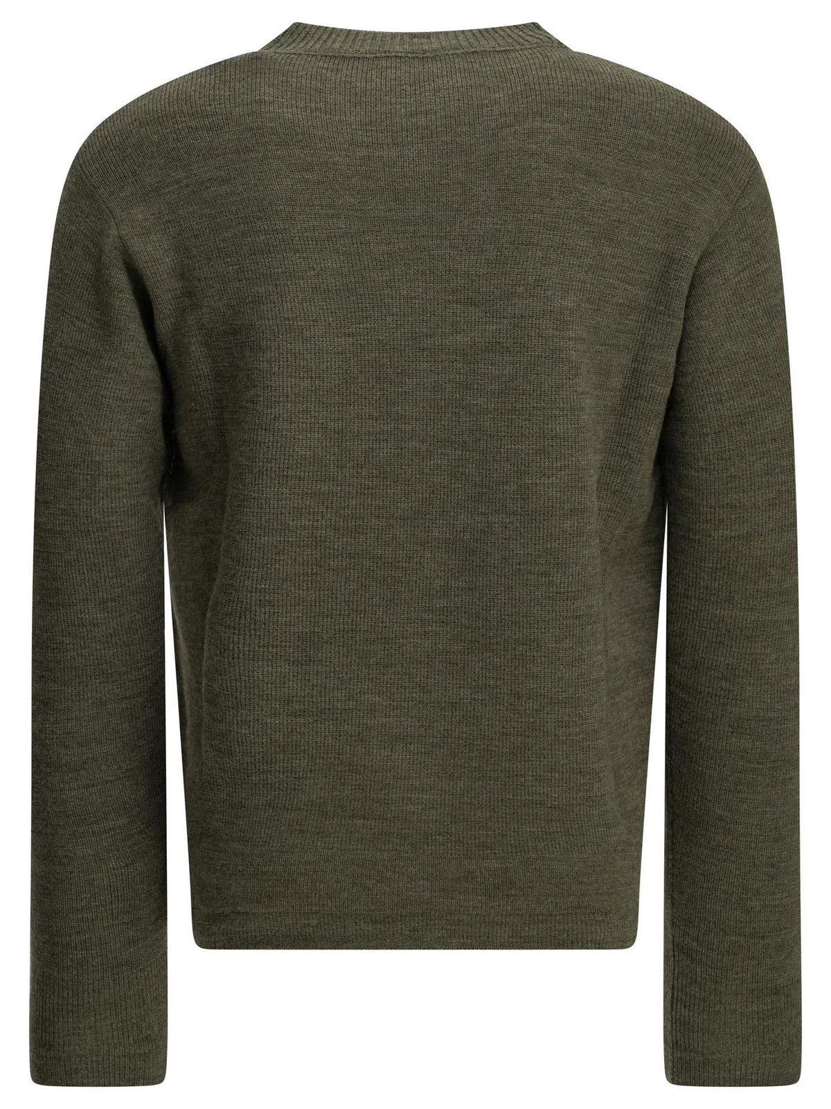 Moncler Wool Round Neck Knit Sweater for Men