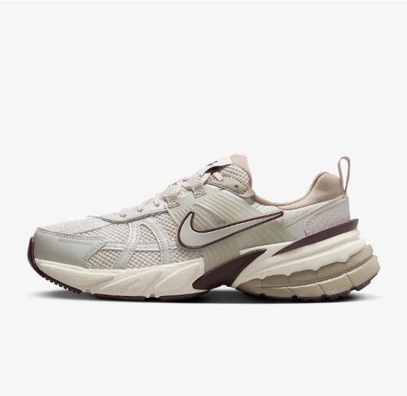Nike V2K Run Light Orewood Brown Low-Top Sneakers FD0736 103