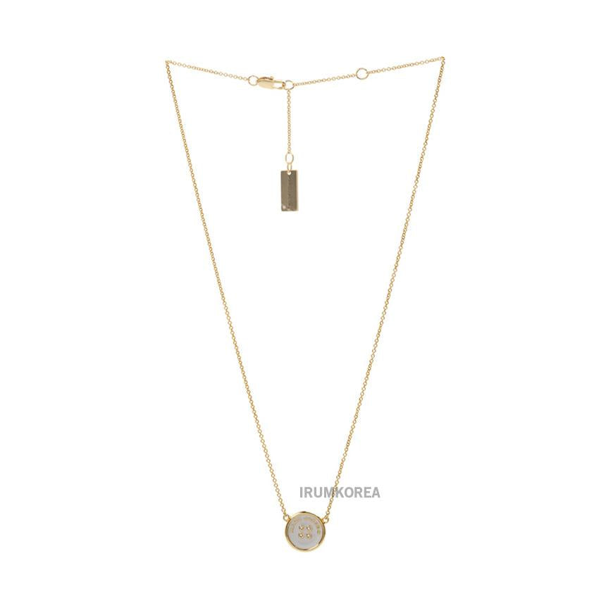 Marc Jacobs Women’s Button Pendant Necklace 2R4JNC001J38 109