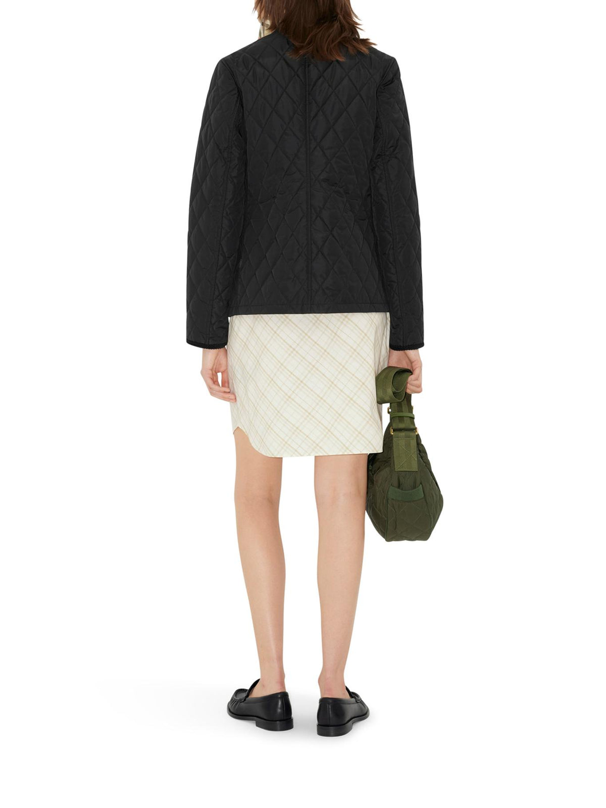 BURBERRY Black Sand IP Check Casual Jacket
