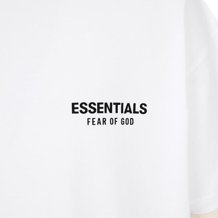 Fear of God Essentials Bright White Men’s Short Sleeve T-Shirt