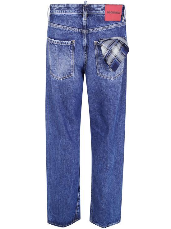 Dsquared2 Men’s Blue Denim Jeans S74LB1955 S30839 470 BLUE DOM