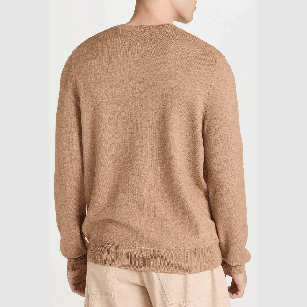 Isabel Marant Evans Logo Crewneck Knit Sweater for Men PU0051HA A1L04H 50CM