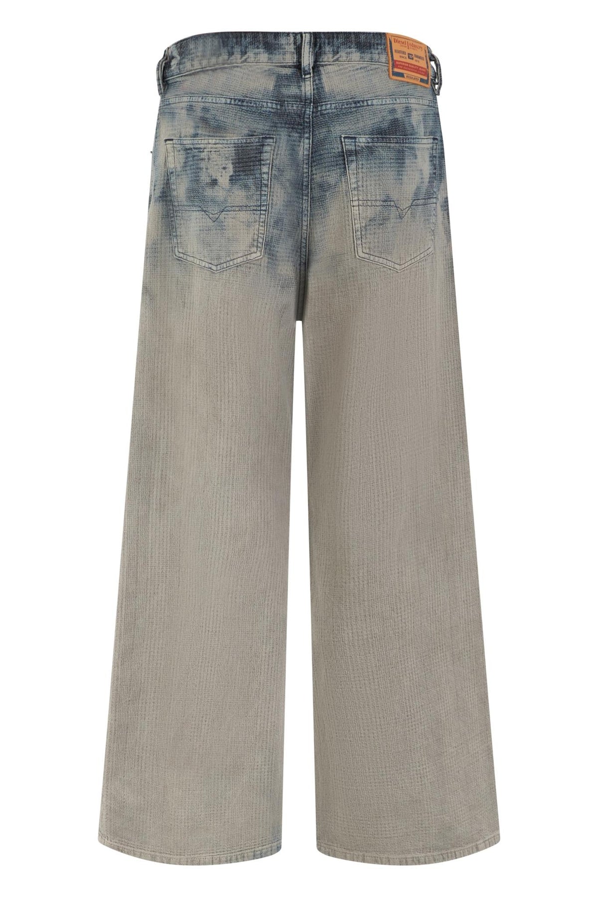 DIESEL Blue Denim Jeans Women’s Straight-Leg Pants