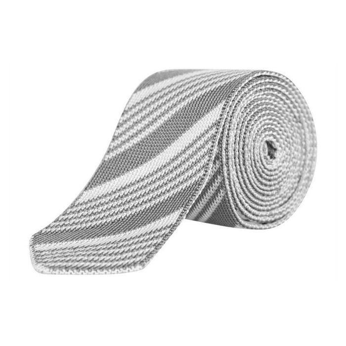 THOM BROWNE Jacquard Silk Knit Tie MNL043K Y4003 055