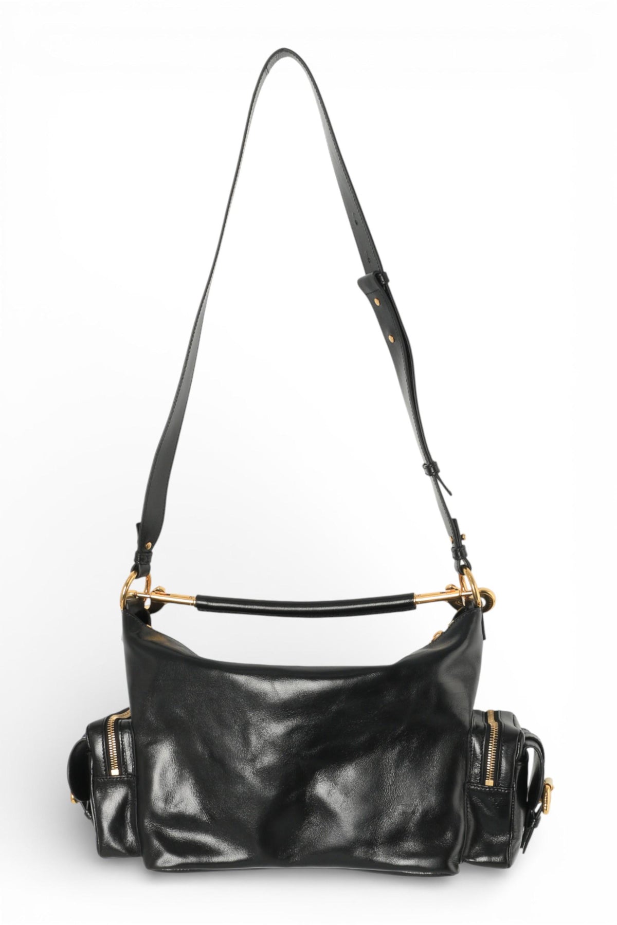Chloe Medium Double Carry Camera Bag Black CHC24AS533N83 001