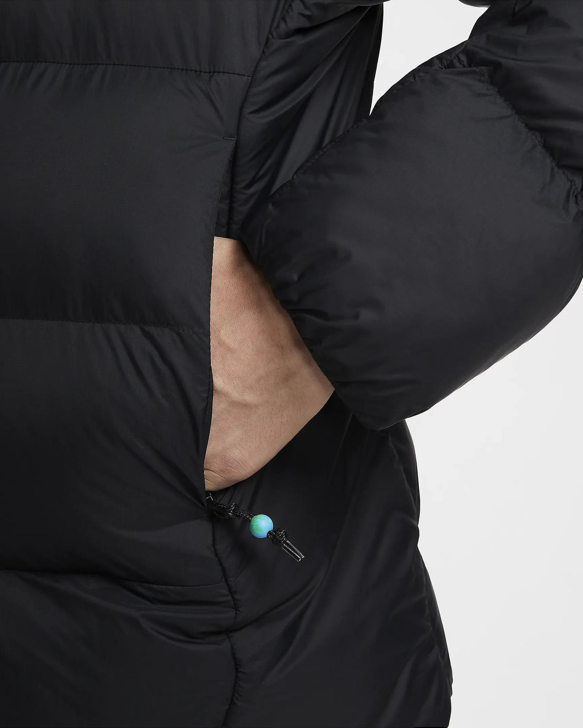 Nike ACG Therma-FIT ADV Lunar Lake Black Summit White Down Jacket FV8911 010