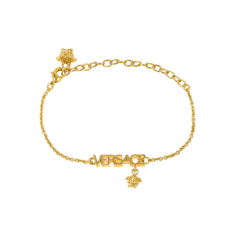 Versace Medusa Logo Charm Bracelet for Men 1020785 1A00620 3J000
