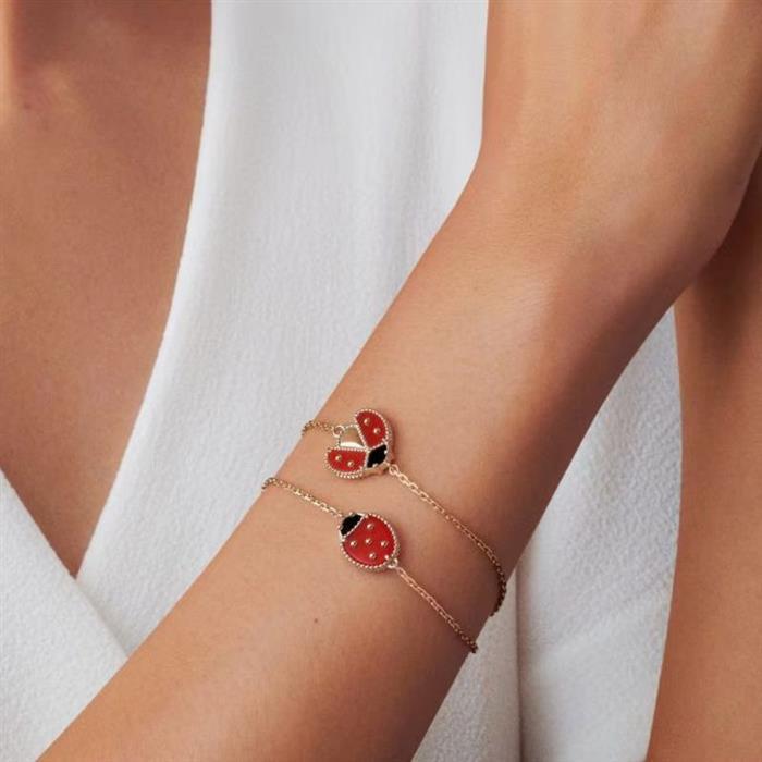 Van Cleef & Arpels Lucky Spring Ladybug Wings Bracelet VCARP7R100