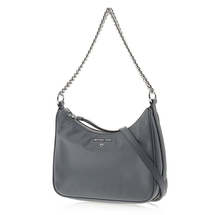 Michael Kors Jet Set Charm Shoulder Bag Women Gray Leather