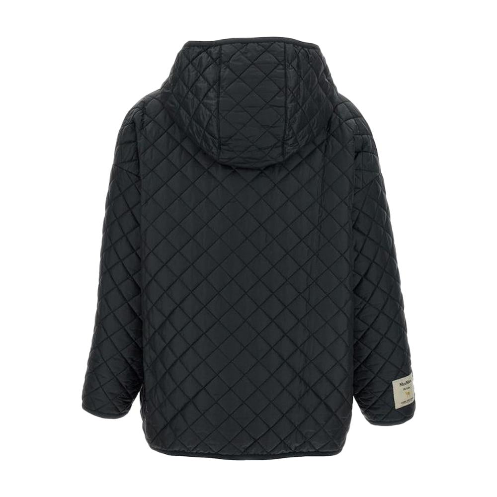 Max Mara Reversible Quilted Down Puffer Jacket Black 2529486074 009