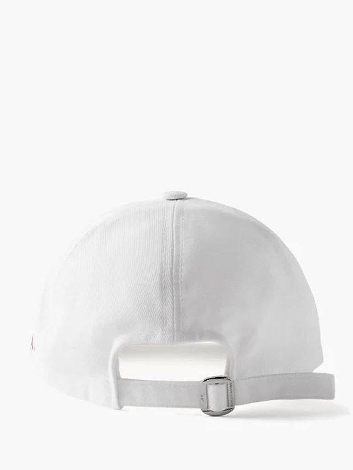Maison Kitsune Tricolor Fox Logo Cotton Blend Baseball Cap W HU06100 WW0007 P101