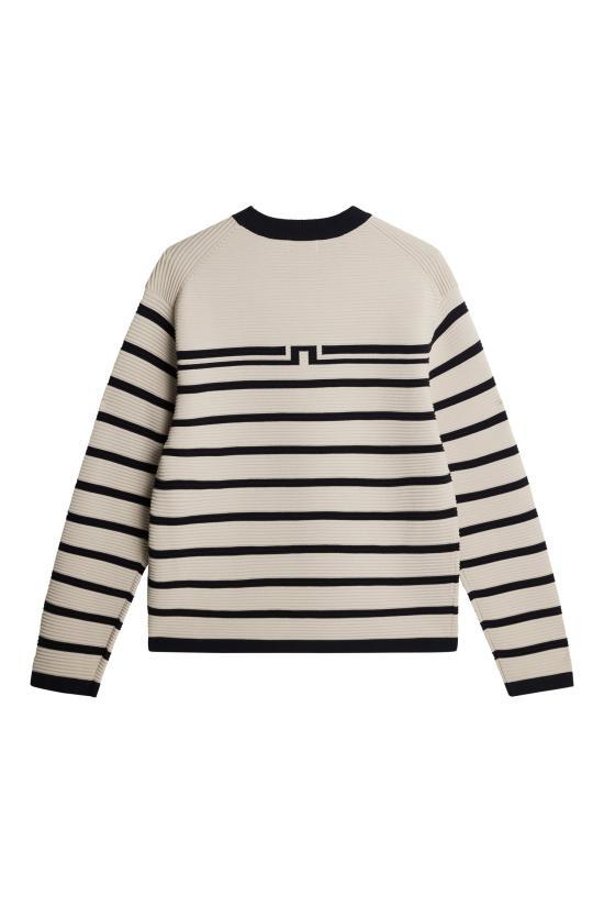 J LINDEBERG Long Sleeve Sweatshirt Men’s FMKW15251U029 MOONBEAM DOM