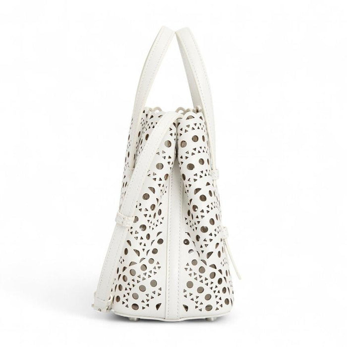 ALAIA Mina 20 Leather Tote Bag for Women