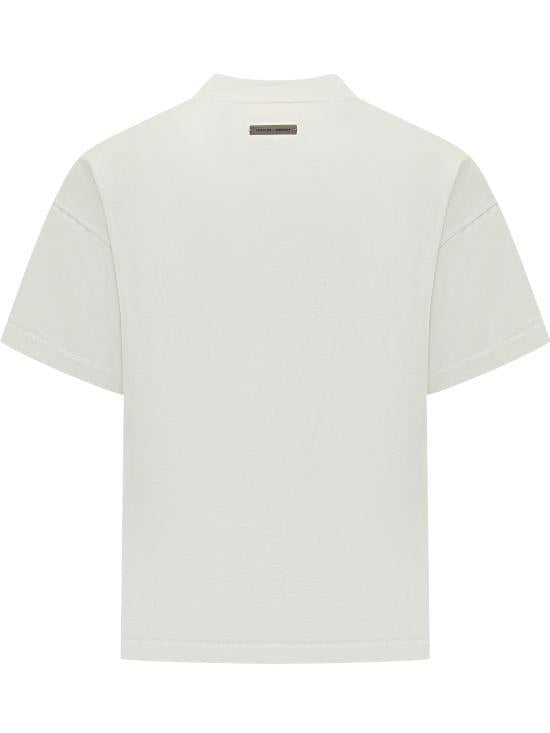 Fear of God Ivory Short Sleeve T-Shirt Men’s Cotton Top 125HO254282 FI