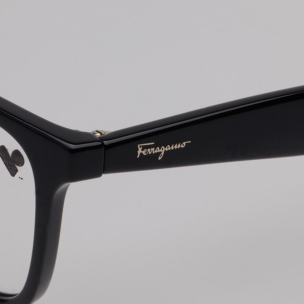 Ferragamo Square Acetate Eyeglass Frames Unisex SF2918 001