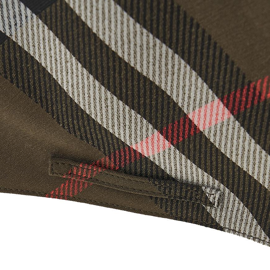 BURBERRY Check Trench Crossbody Bag for Men