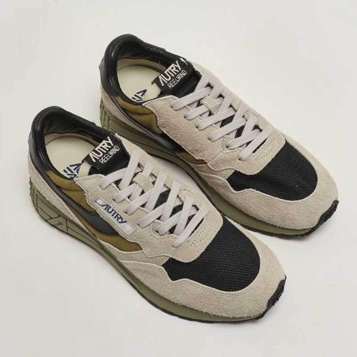 AUTRY Nylon Suede Low-Top Sneakers Men’s BY05