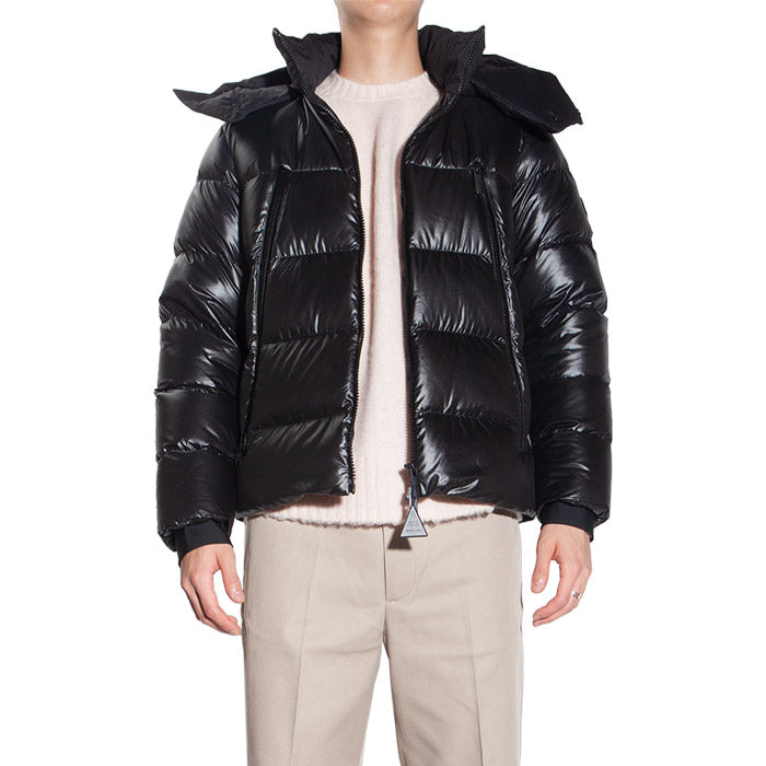 Moncler Men's Ripstop Hooded Down Jacket 1A00197 595OK 999