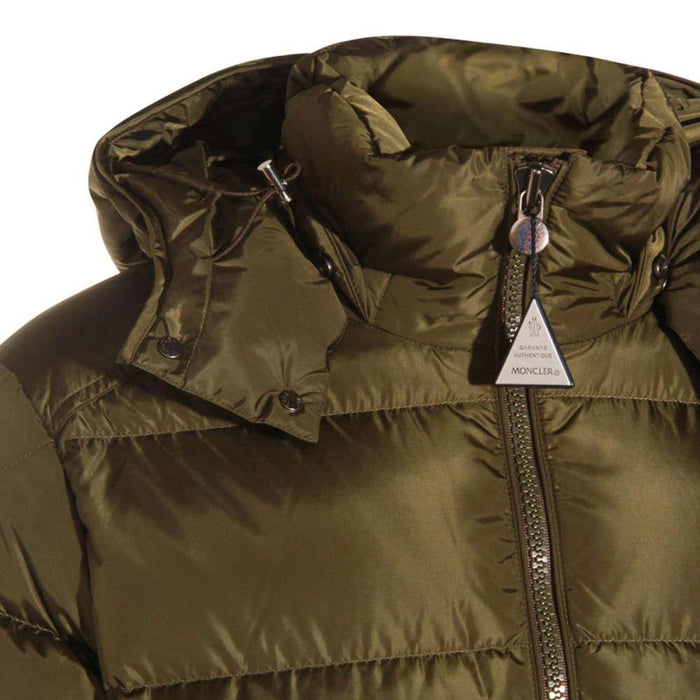 Moncler Khaki Maya Down Puffer Jacket for Men K2091 1A53600 539ZD 825