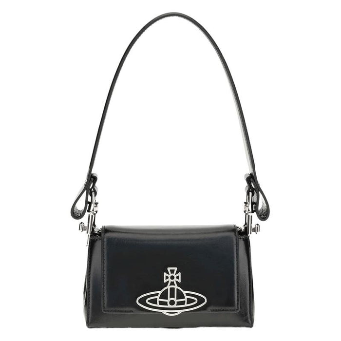Vivienne Westwood Hazel Small Handbag Black Crossbody Bag
