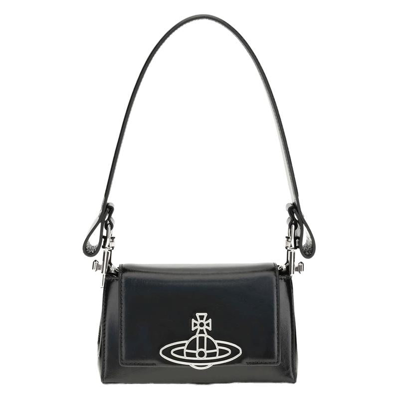 Vivienne Westwood Hazel Small Handbag Black Crossbody Bag