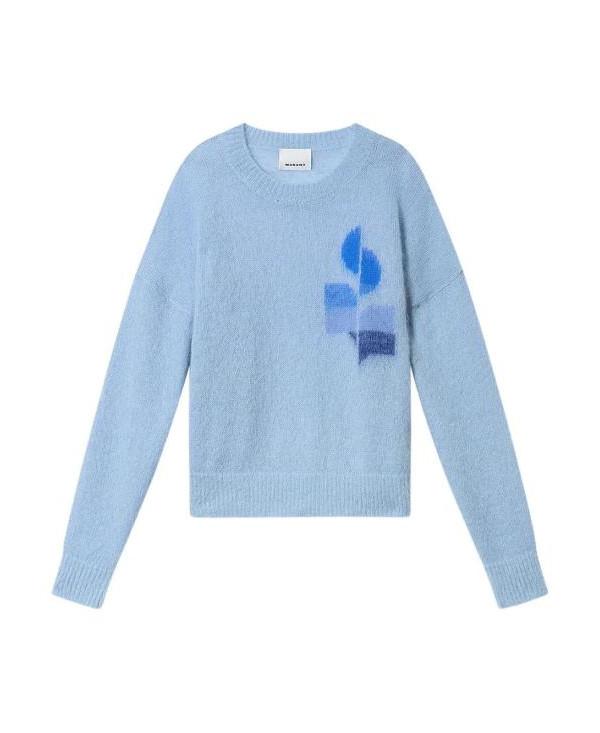 Isabel Marant DRANY Mohair Crewneck Sweater for Men