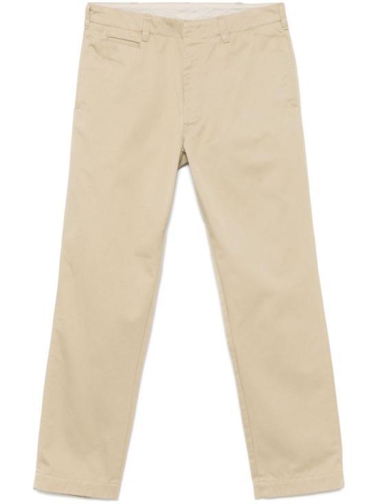 nanamica Straight Pants Khaki Classic Men's Trousers SUCS400KK