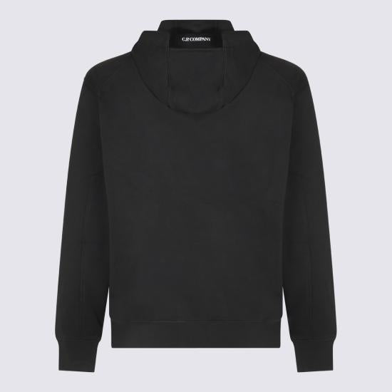 CP Company Raven Cotton Hooded Sweatshirt for Women