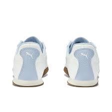 PUMA White Leather Low-Top Sneakers for Men 408613 02 DOM