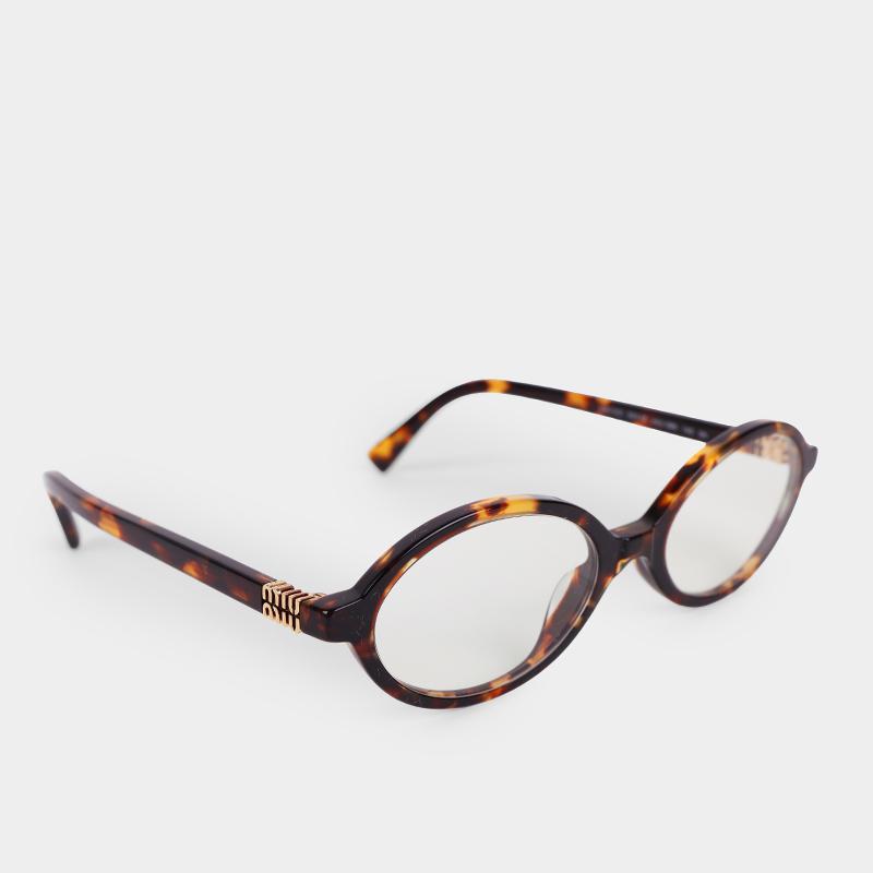 Miu Miu Havana Regard Sunglasses Unisex SMU04Z VAU08N