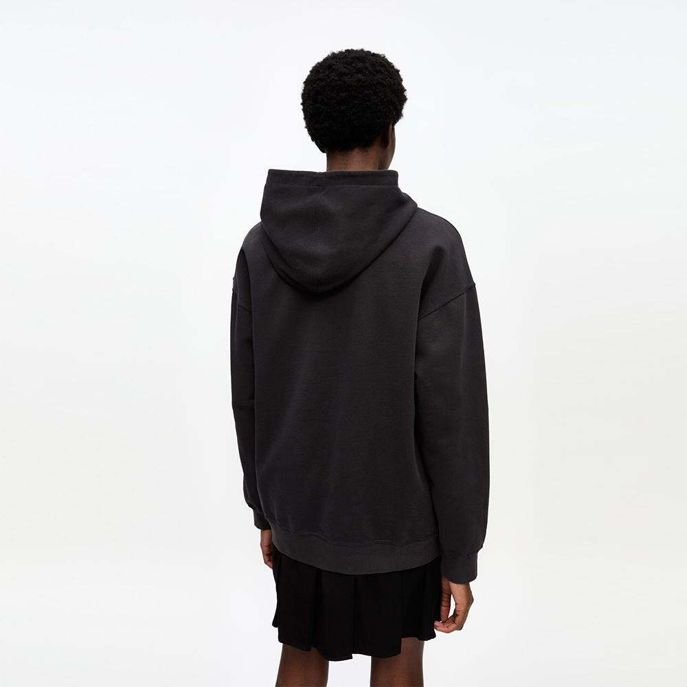 GANNI Black Cherry Print Oversized Hoodie T4285 252