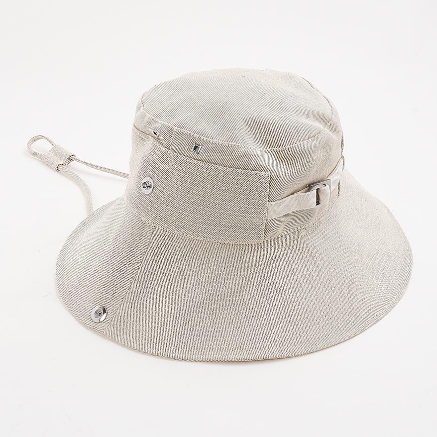 JACQUEMUS Denim Le Bob de Nîmes Unisex Bucket Hat Navy
