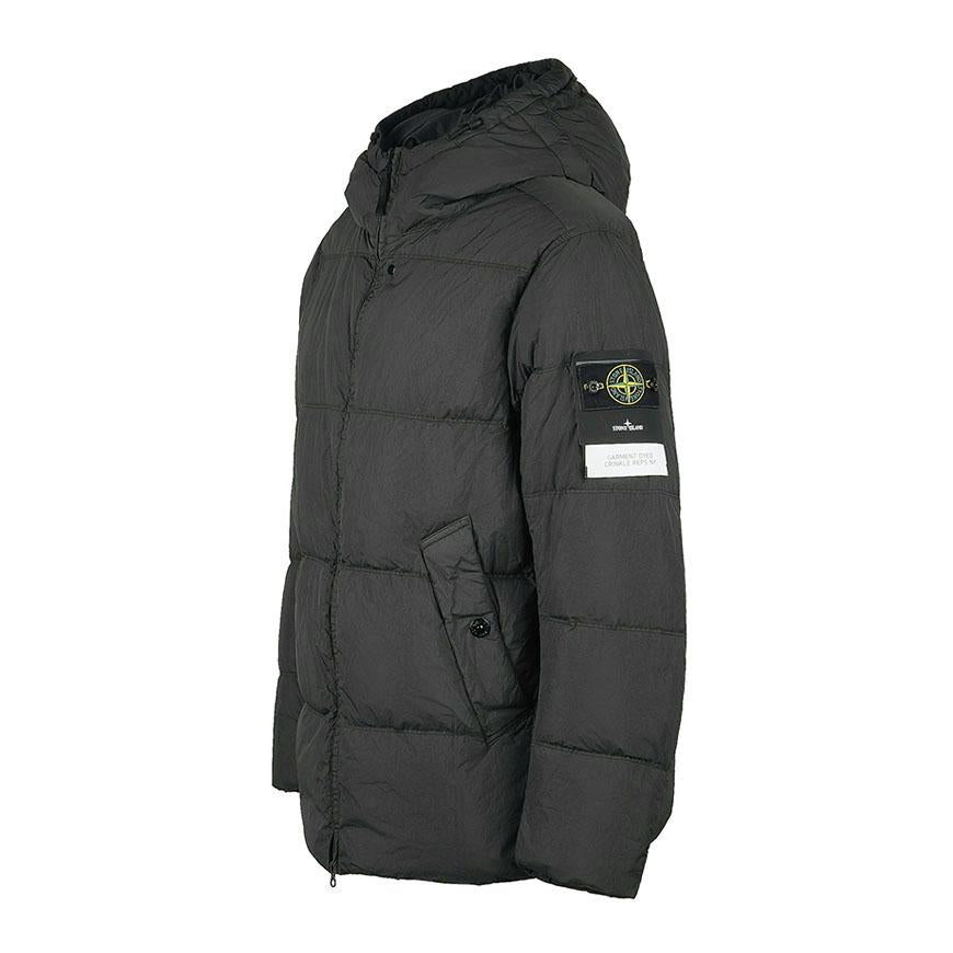 STONE ISLAND Crinkle Reps Hooded Down Jacket Men V0062
