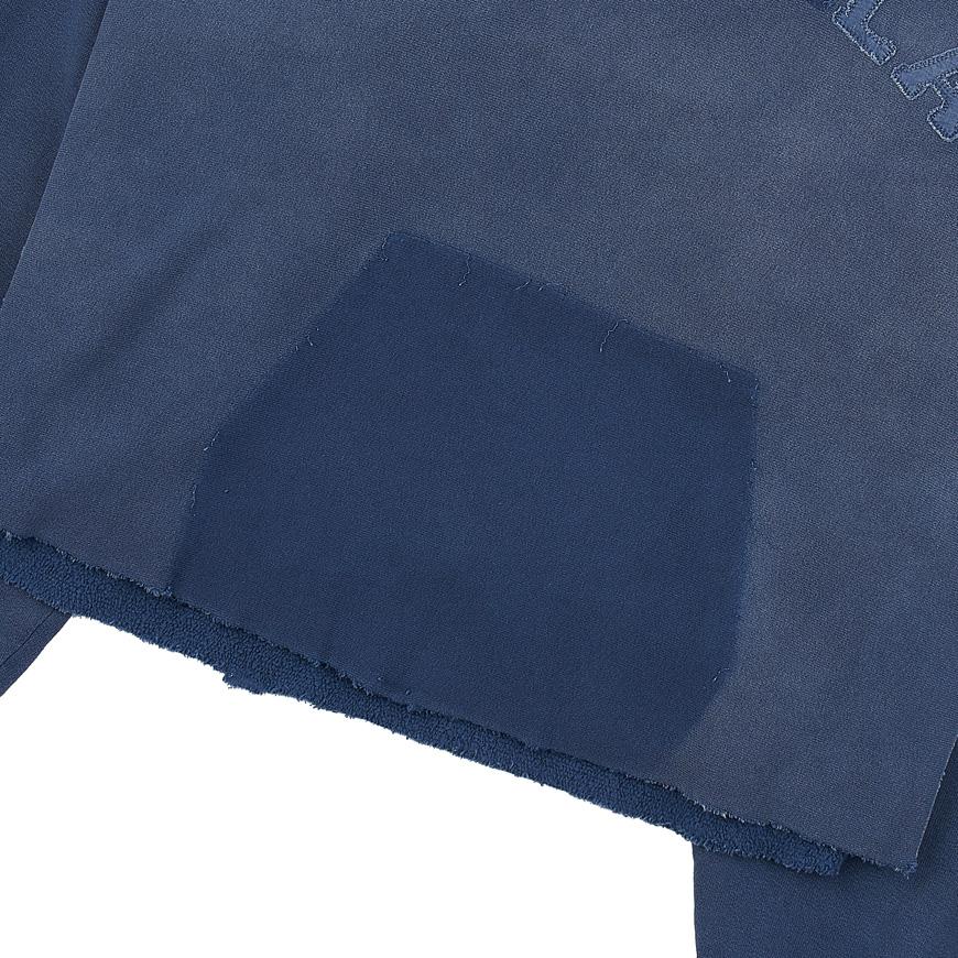 Maison Margiela Logo Vintage Cotton Cropped Hoodie for Women