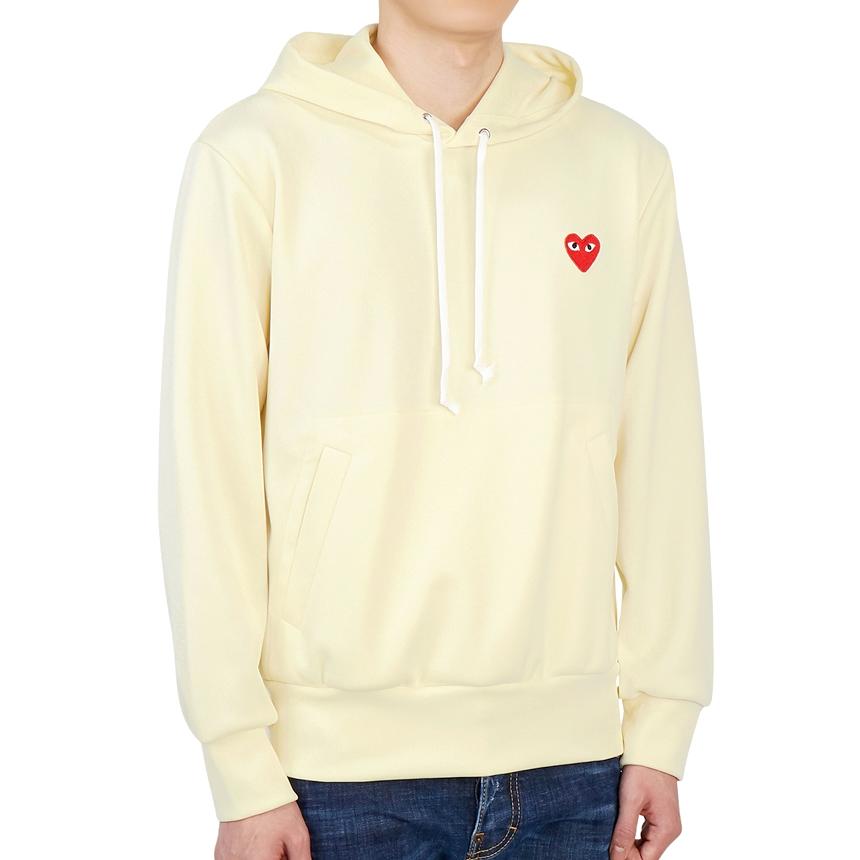 Comme des Garcons Red Heart Patch Men’s Hoodie AX T174 051 3