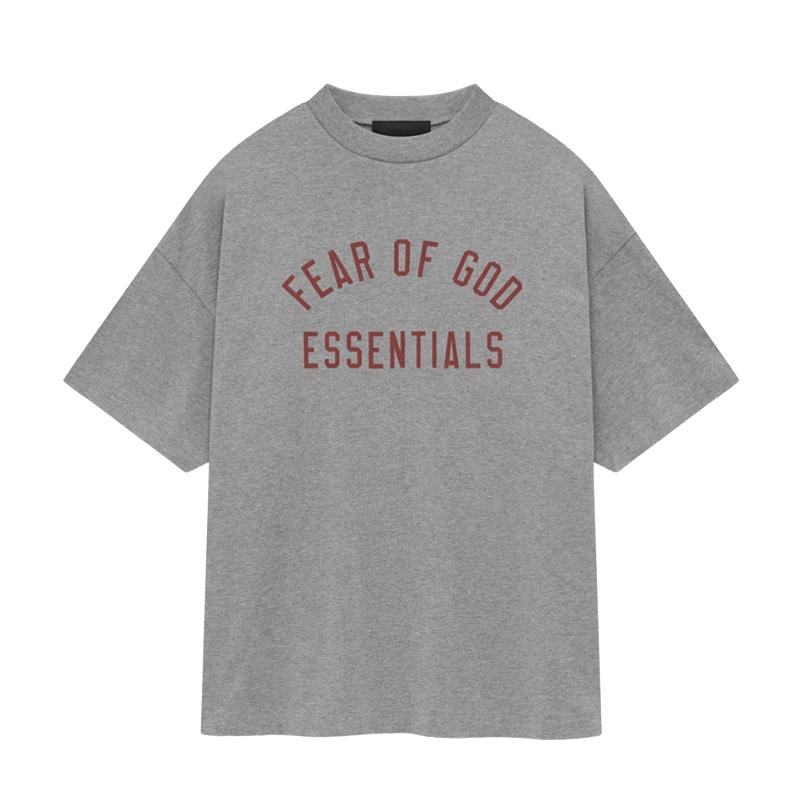 Fear of God Essentials Jersey Crewneck T-Shirt Dark Oatmeal